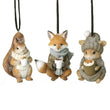Drinking Resin Animal Hangers 9cm - Style Choice