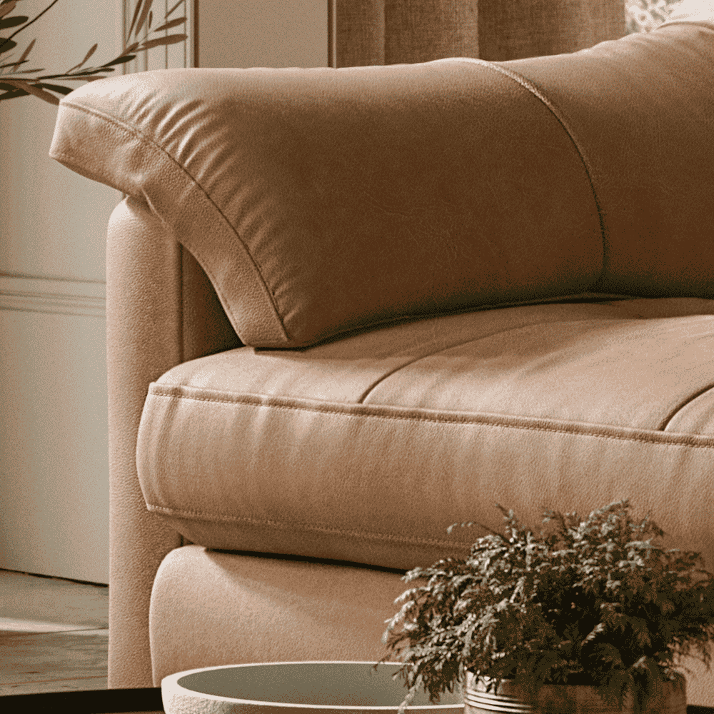 Duffy Snuggler Sofa | Leathers-C