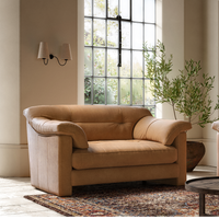 Duffy Snuggler Sofa | Leathers | Alexander and James | Annie Mo's