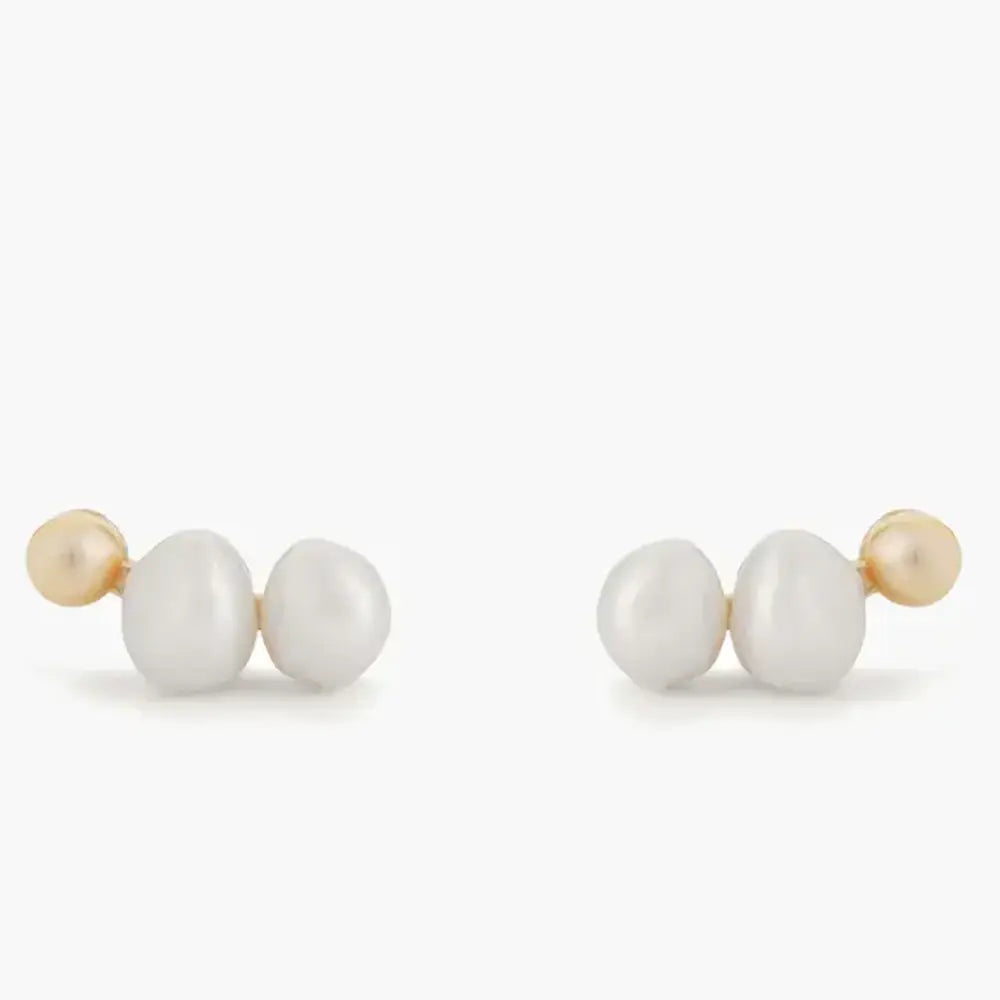 Serene Earrings Gold | Annie Mo's
