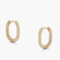 Twist Earrings Gold | Annie Mo's