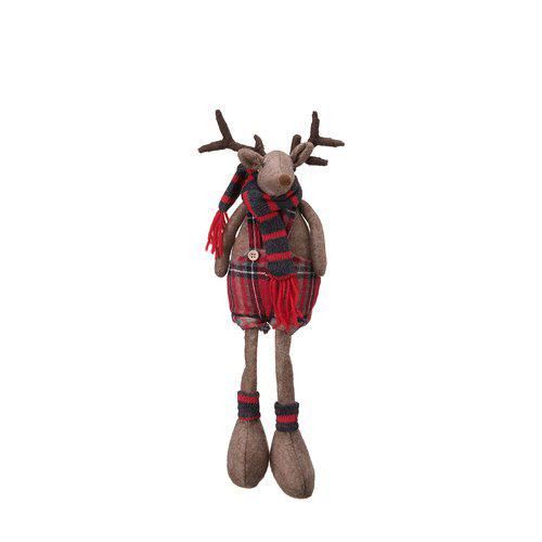 ELI Reindeer 40cm - Choice of Style and Colour-Red with Braces