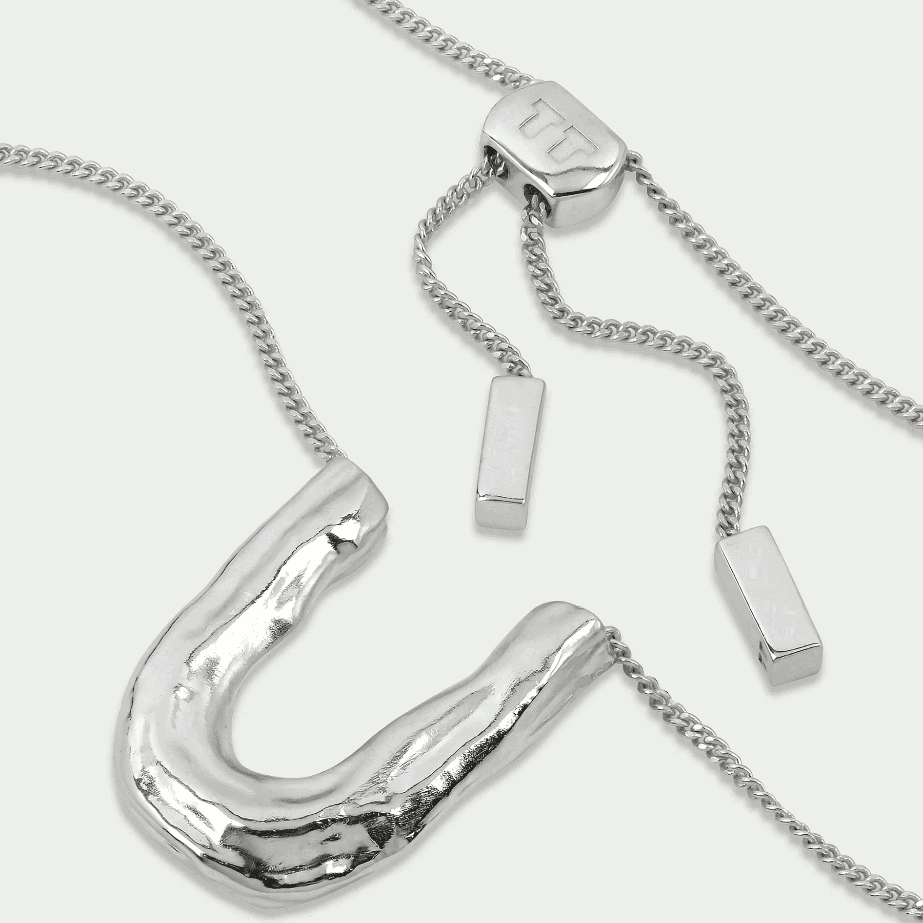 Earth Necklace - Silver-D