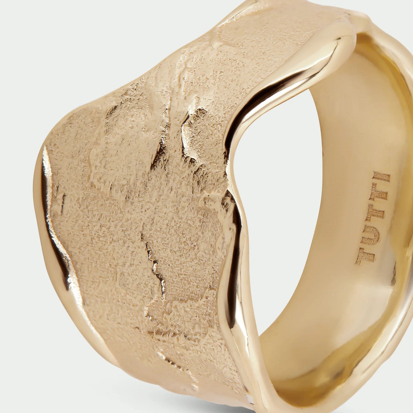 Edge Ring - Gold | Annie Mo's4