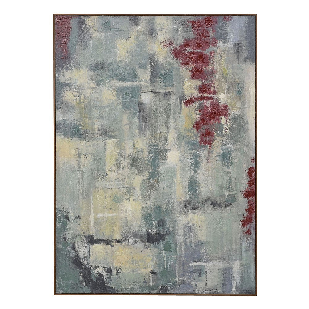 Edge of Crimson Framed Canvas 140cm | Annie Mo's
