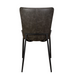Ella Dark Grey PU Leather Dining Chair