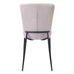 Ella Light Grey Velvet Dining Chair