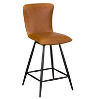 Ella Tan PU Counter Height Bar Stool | Annie Mo's