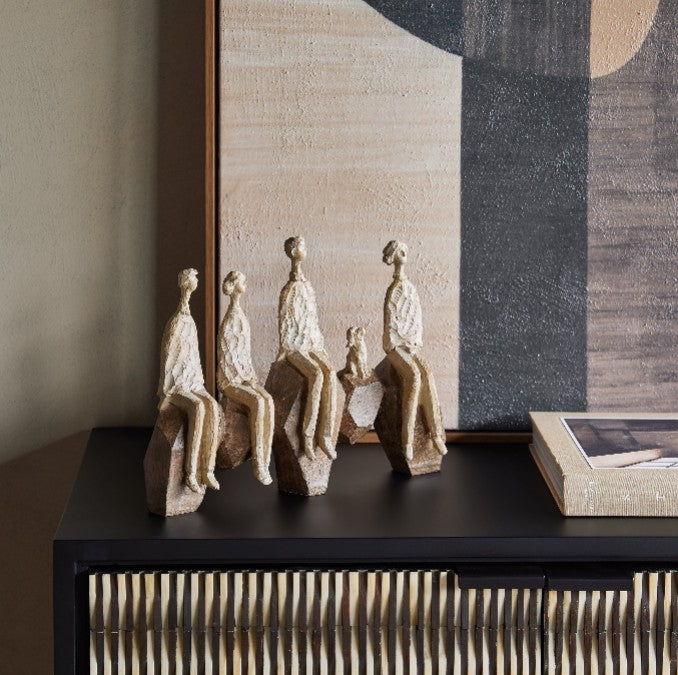 Ellington Seated Forms Family of Five 30cm | Annie Mo's C