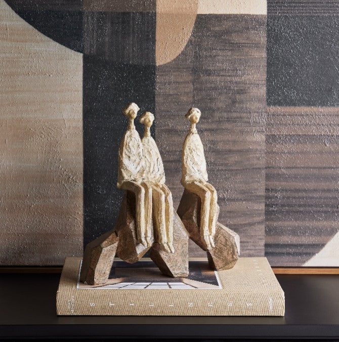 Ellington Seated Forms Family of Three 27cm | Annie Mo's 