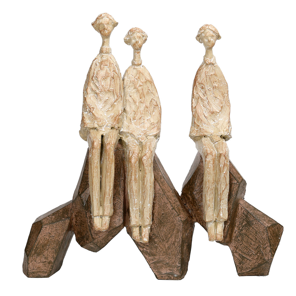 Ellington Seated Forms Family of Three 27cm | Annie Mo's