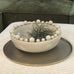 Emmerdale Cream Crackle Glazed Large Bowl with Ball Detail B