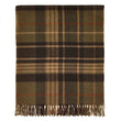 Estate Plaid Merino Throw - Olive | Annie Mo's