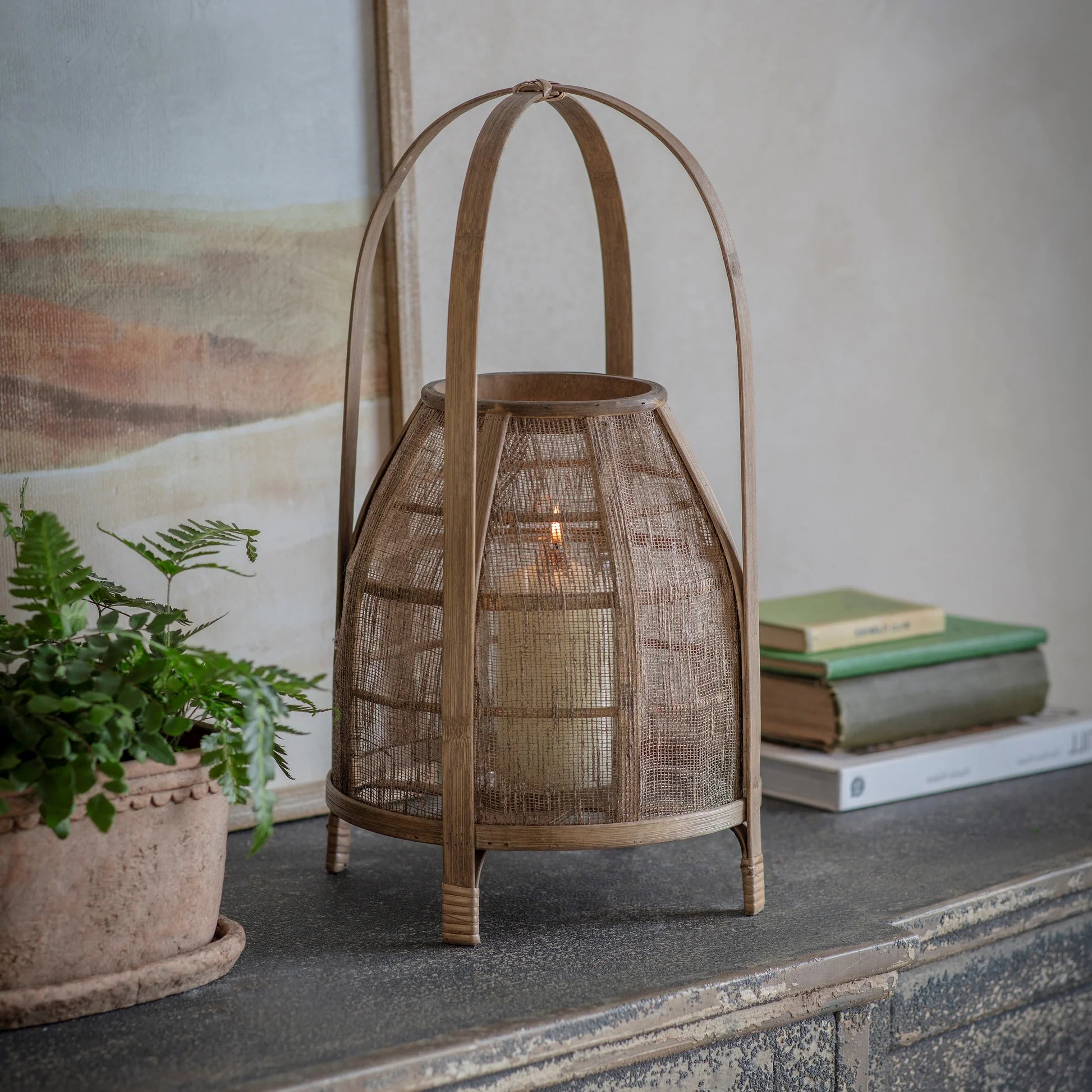 Branscombe Handled Lantern 48cm | Annie Mo's