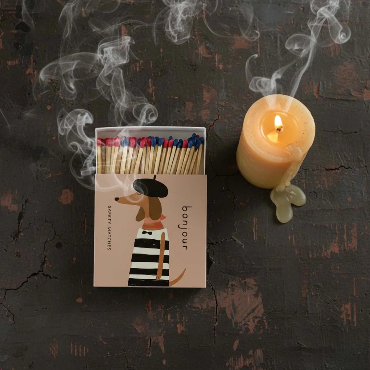 Bonjour Dog Safety Match Box | Annie Mo's