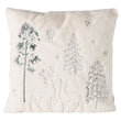 Faux Fur Winter Scene Christmas Cushion 45cm Square | Annie Mo's