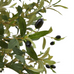 Faux Olive Tree in Black Pot 100cm