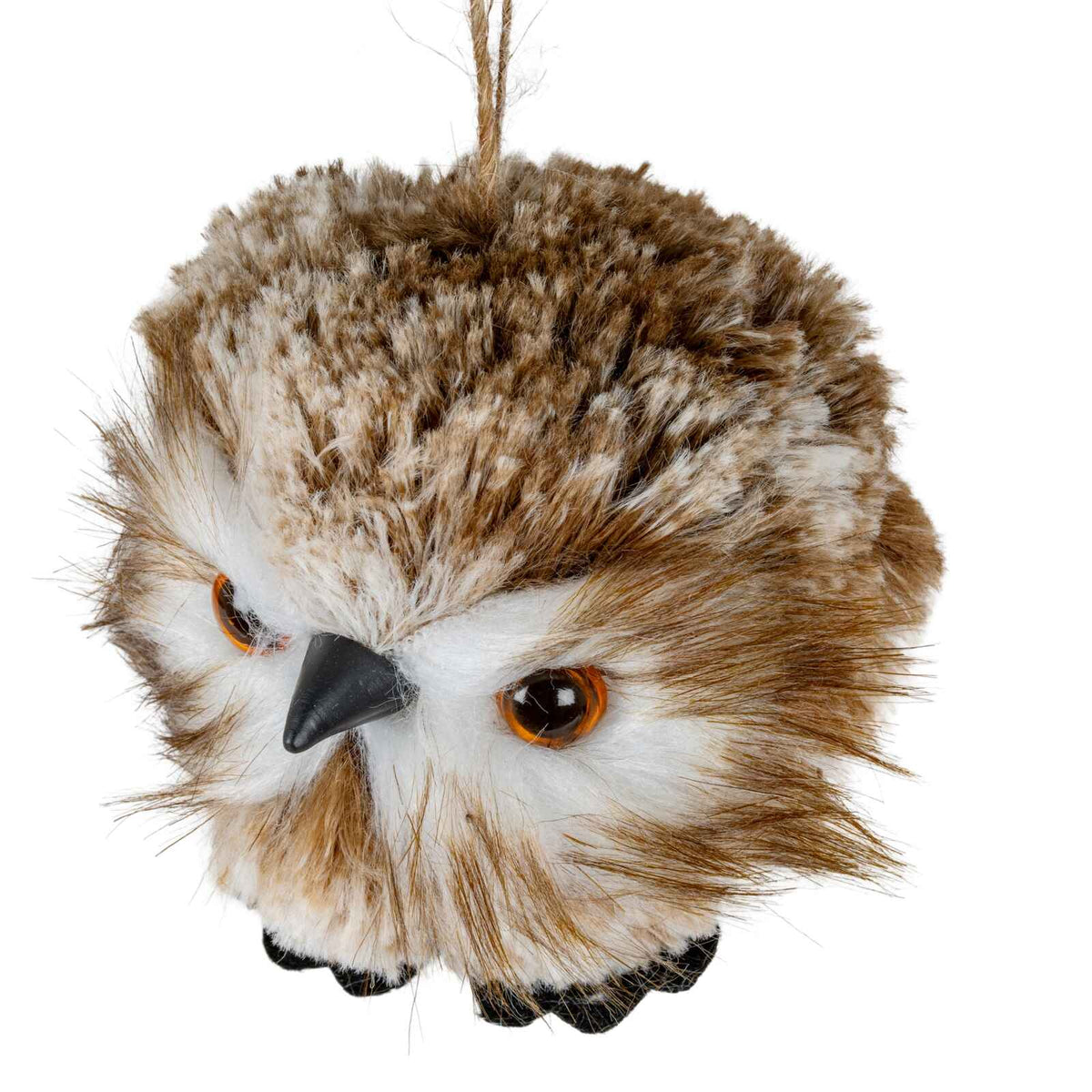 Winter Owl Decoration 10cm-B