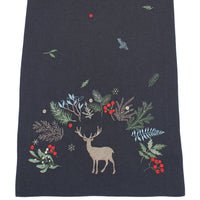 Fern Arch Pewter Runner 190 x 35cm | Annie Mo's