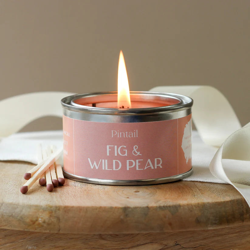 Fig & Wild Pear Paint Pot Scented Candle 