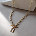 Flare Necklace Gold | Annie Mo's