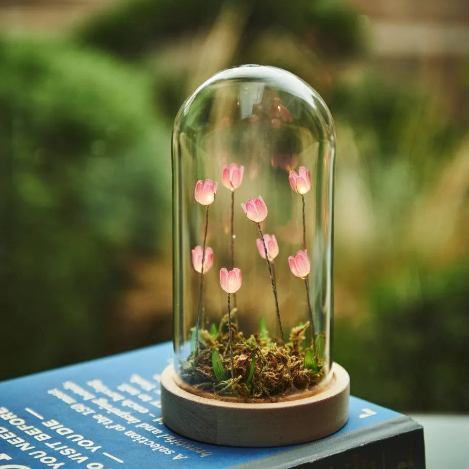 Flora Wonderland LED Jar 17.5cm - Battery Powered C | Annie Mo's