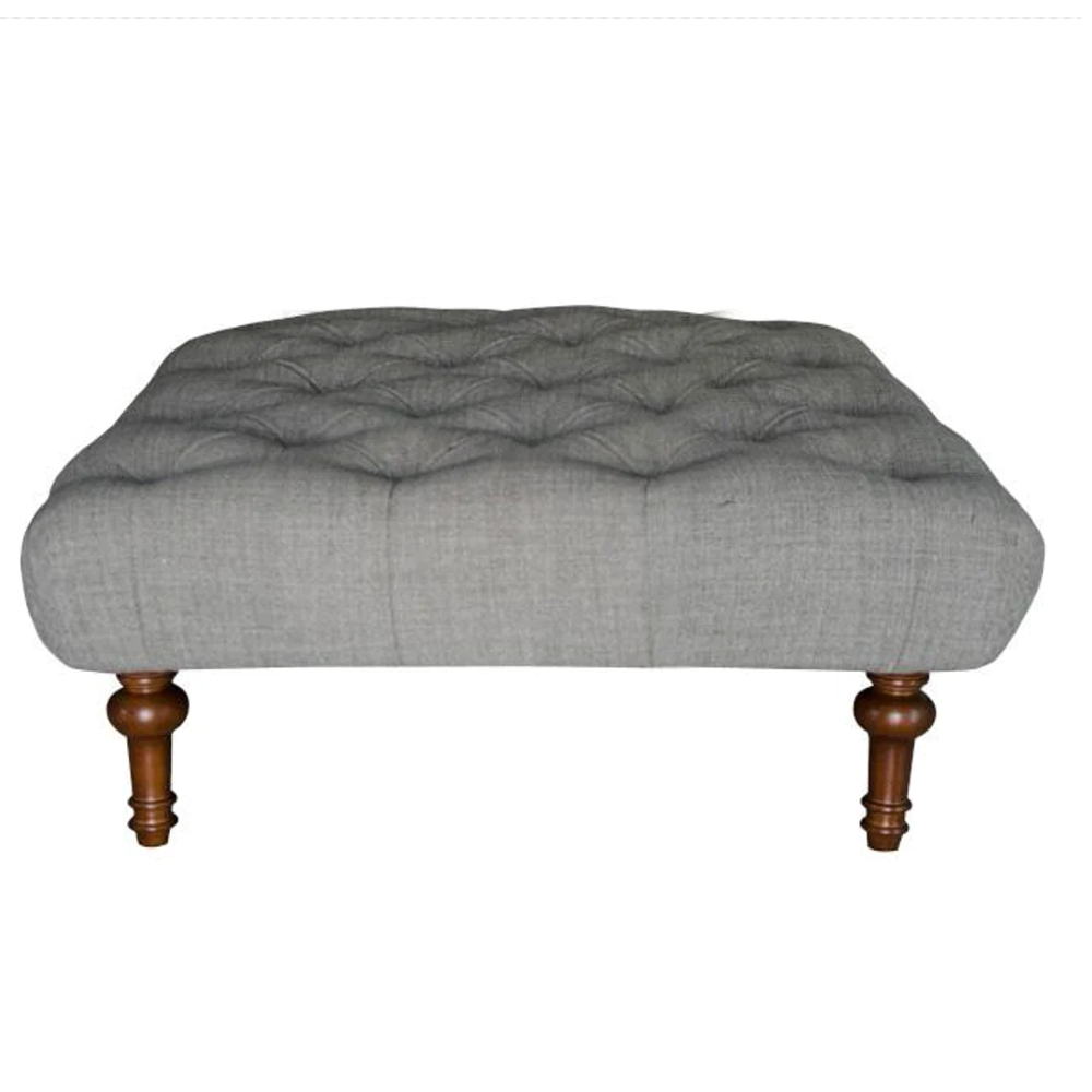 Fontaine Footstool | Fabrics | Annie Mo's