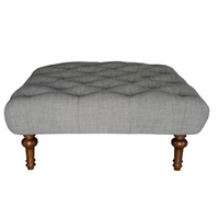 Fontaine Footstool | Fabrics | Annie Mo's