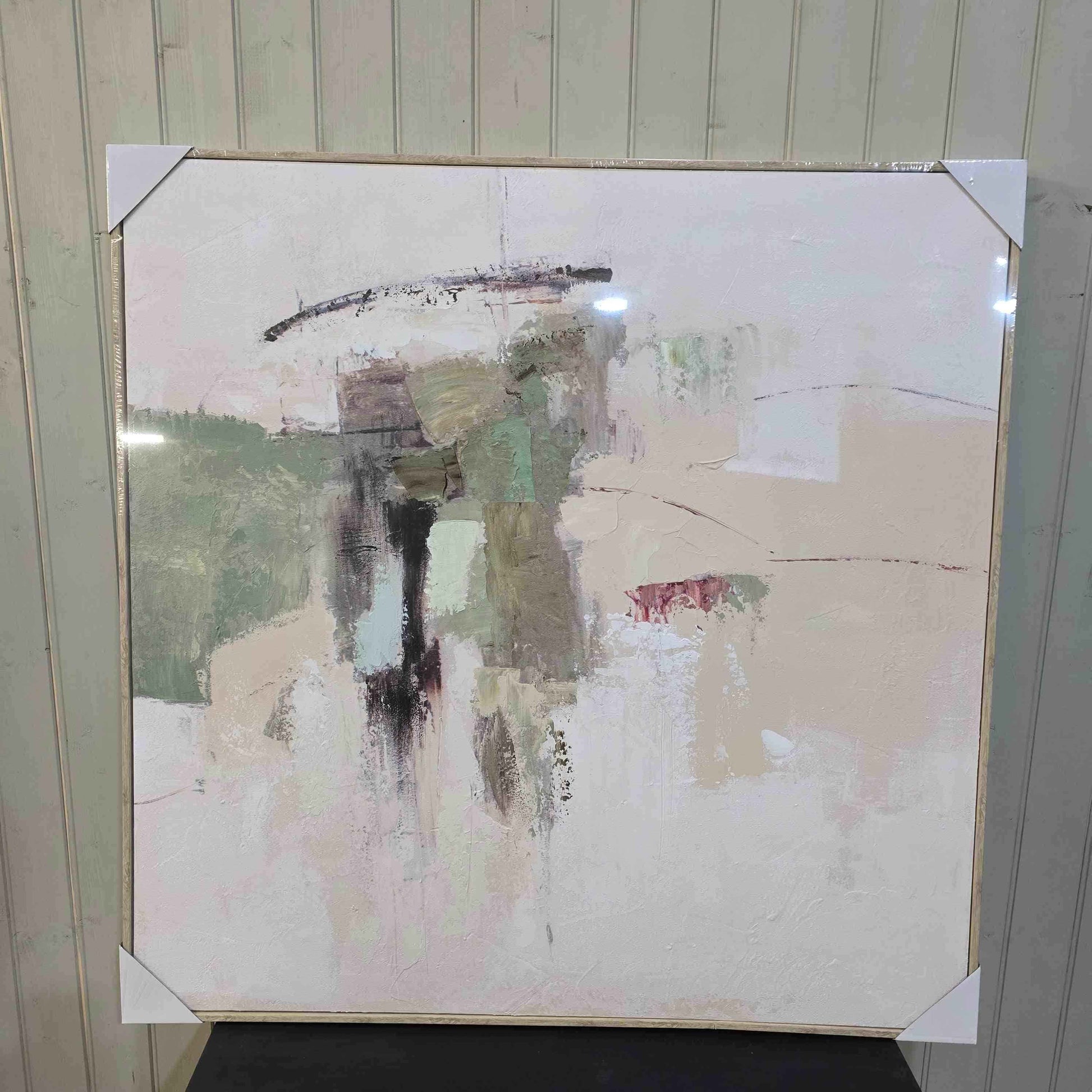 Forager Square Framed Canvas 1