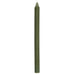 Forest Green Tall Rustic Dinner Candle 29cm | Annie Mo's