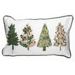 Four Christmas Trees Landscape Cushion 50cm | Annie Mo's