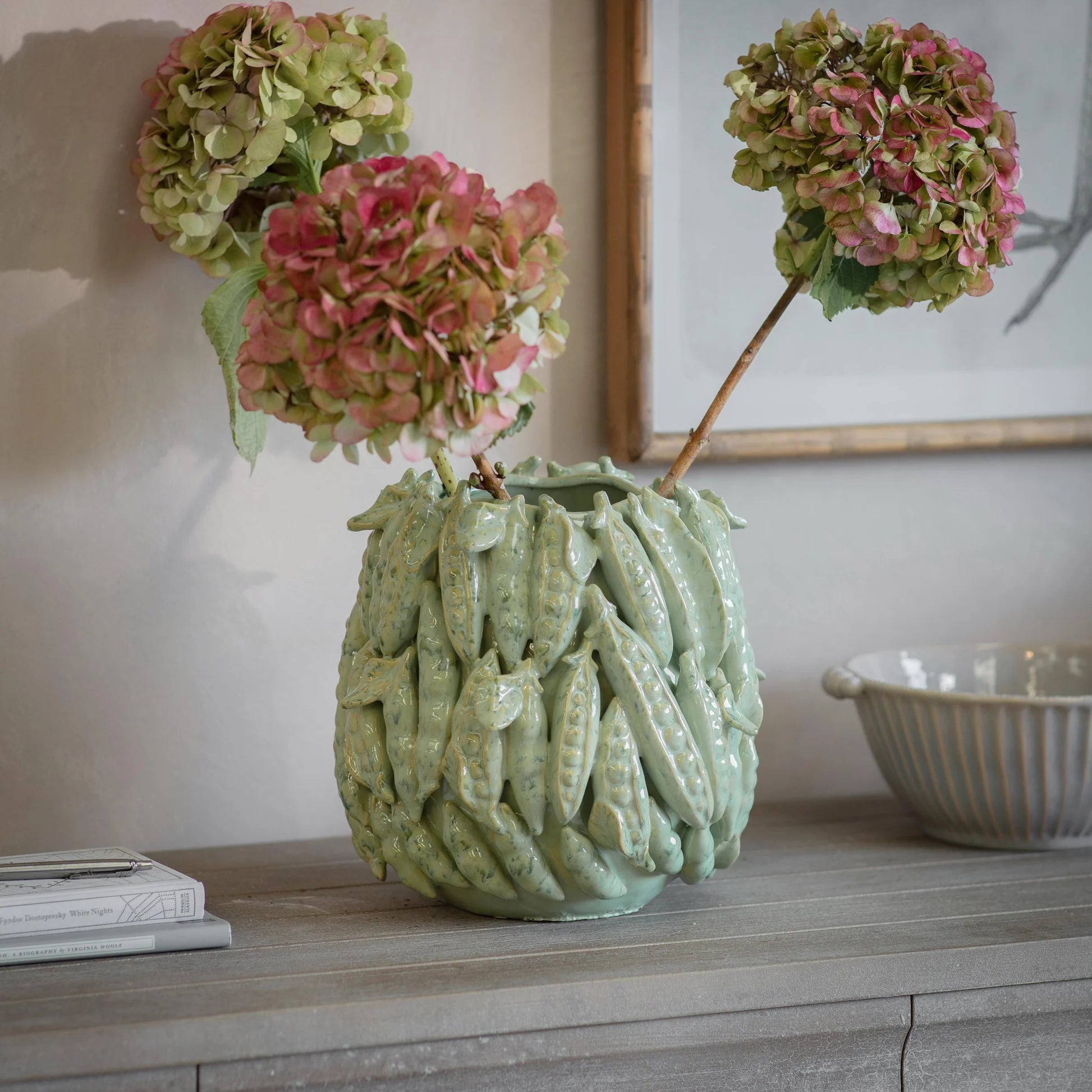 Fowey Peapod Vase 28cm | Annie Mo's