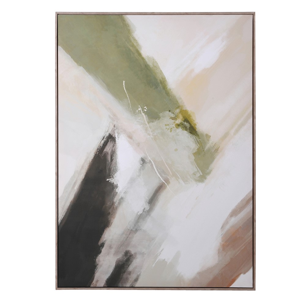 Framed Abstract Canvas Picture 140cm