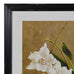 Framed Set of Four White Florals Wall Art 60cm B