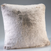 Frosted Light Brown Faux Fur Cushions - Size Choice | Annie Mo's