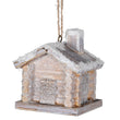 Frosted Log Cabin 10cm | Annie Mo's