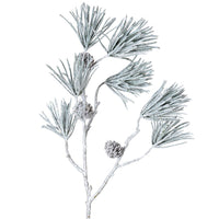 Frosted Pine with Cone Spray 75cm | Annie Mo's