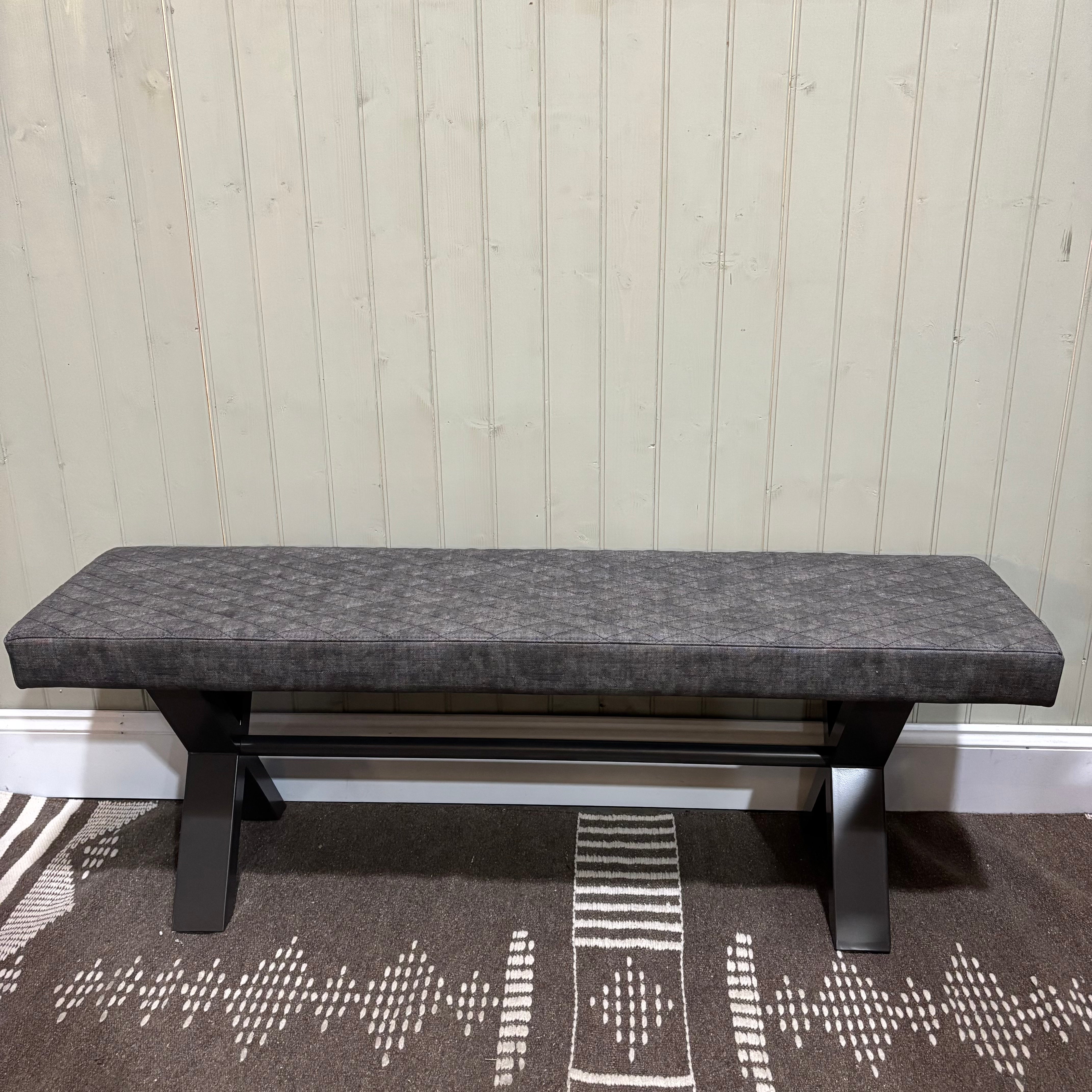 Fusion Small Upholstered Bench - CLEARANCE | Annie Mo's
