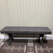 Fusion Small Upholstered Bench - CLEARANCE | Annie Mo's