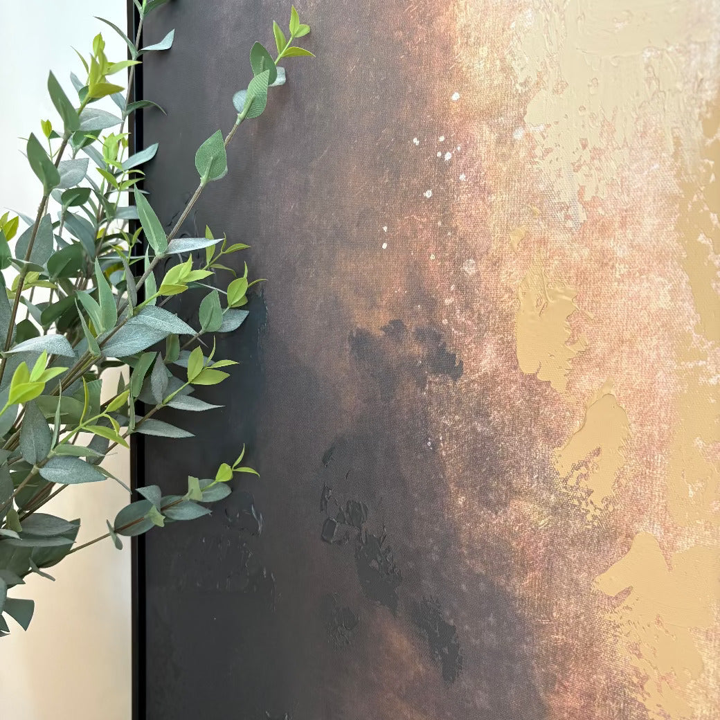 Dark to Light Framed Canvas 160cm-C