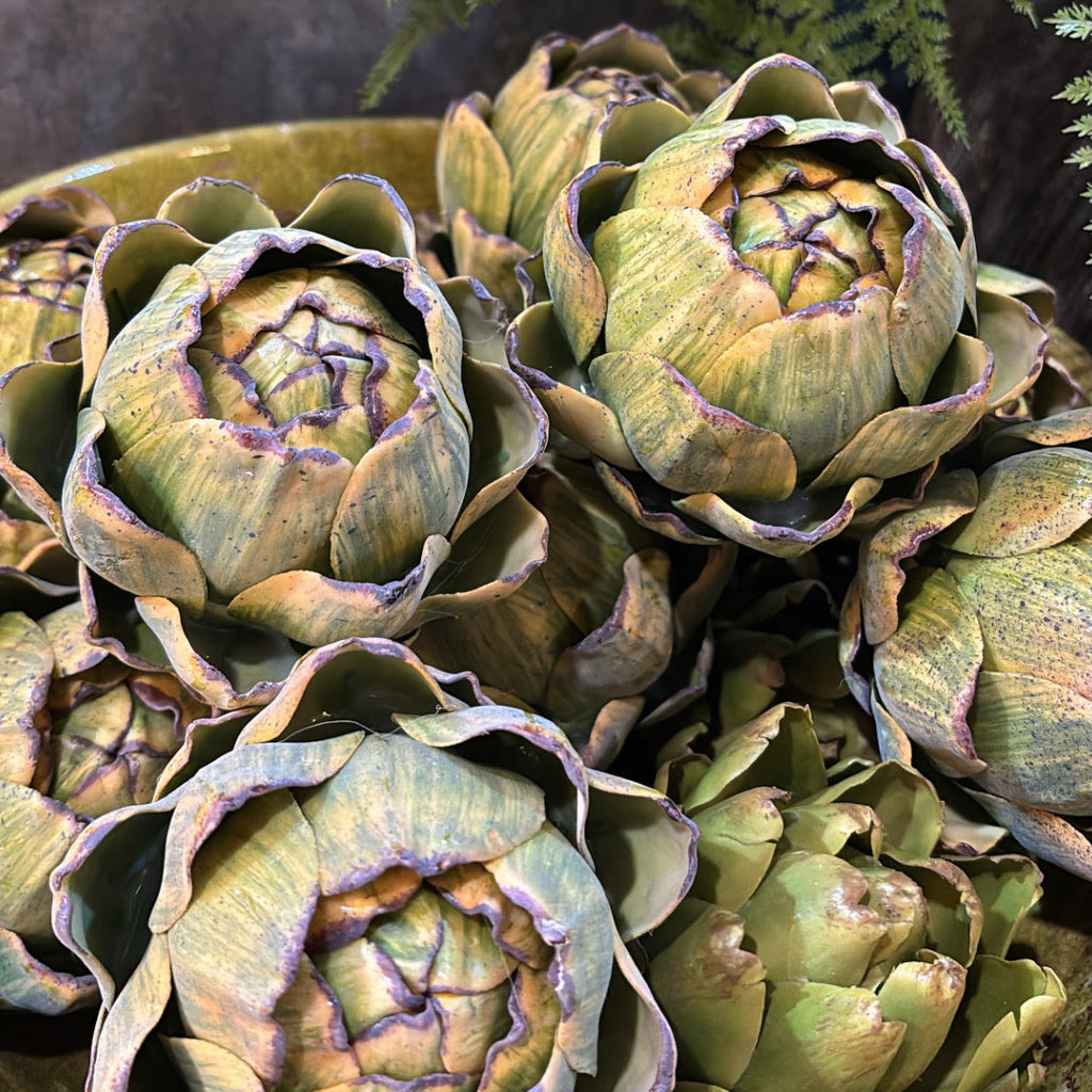 Real Touch Artificial Artichoke 10cm