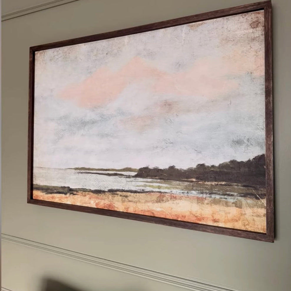 Shore Line Framed Wall Art 100cm