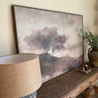 Cliff Edge Trees Framed Canvas 140cm