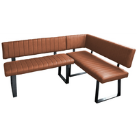 Fusion Corner Bench LHF 1465mm-1200mm Tan | Annie Mo's