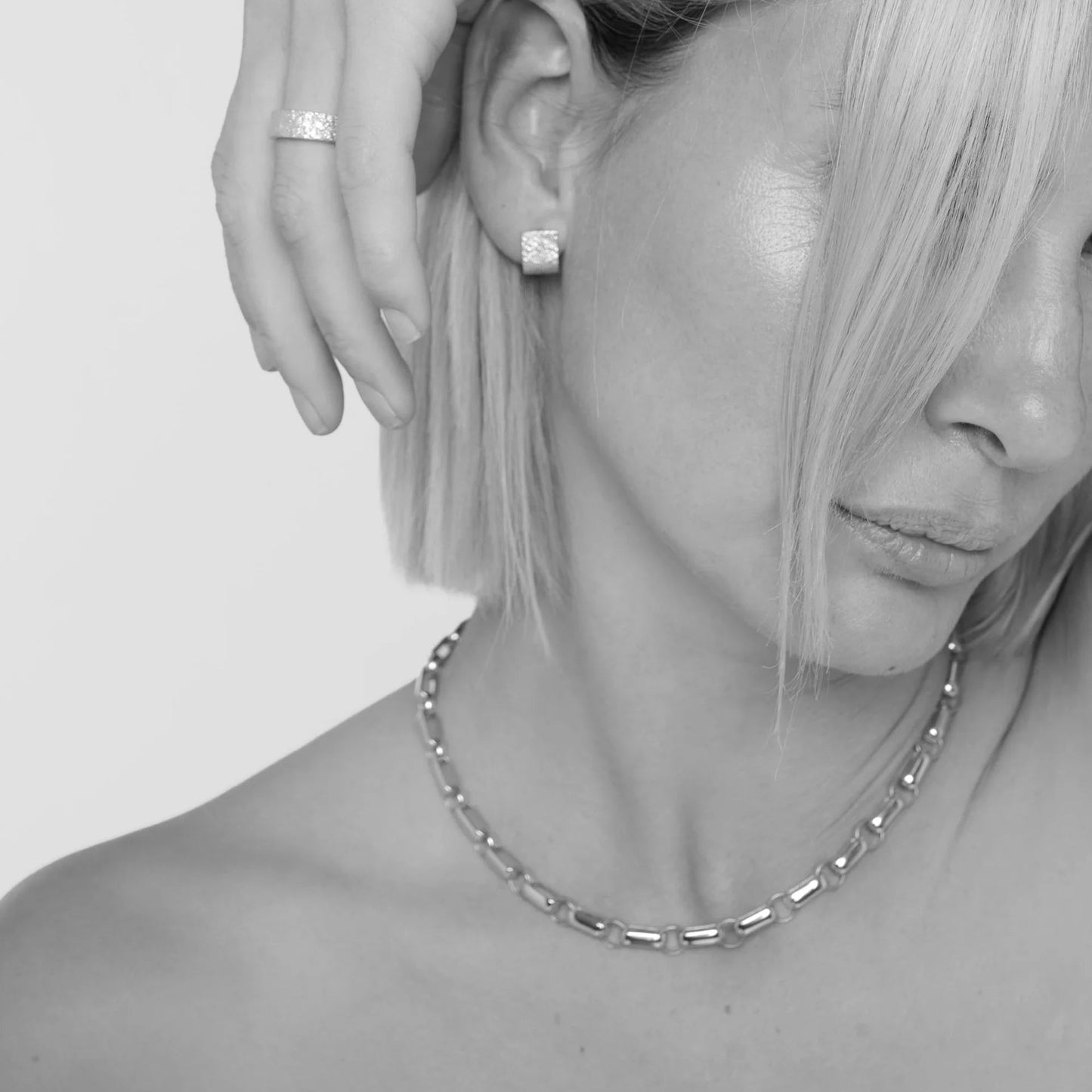 Fusion Necklace - Silver | Annie Mo's5