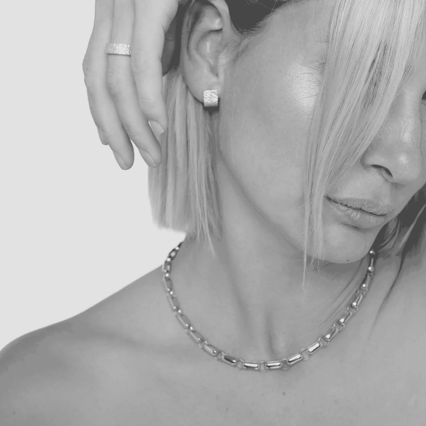 Fusion Necklace - Silver | Annie Mo's5