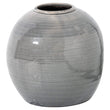 Garda Grey Glazed Tiber Vase 28cm | Annie Mo's