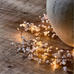 Gemstone (White) Garland with 60 Lights - 200cm Mains Operated