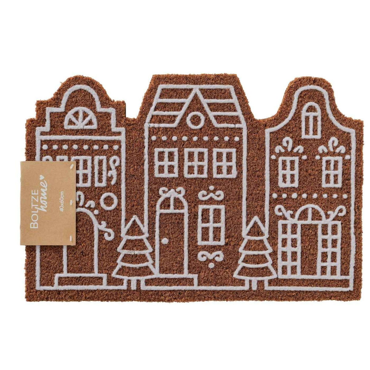 Gingerbread House Christmas Doormat 60cm x 40cm | Annie Mo's