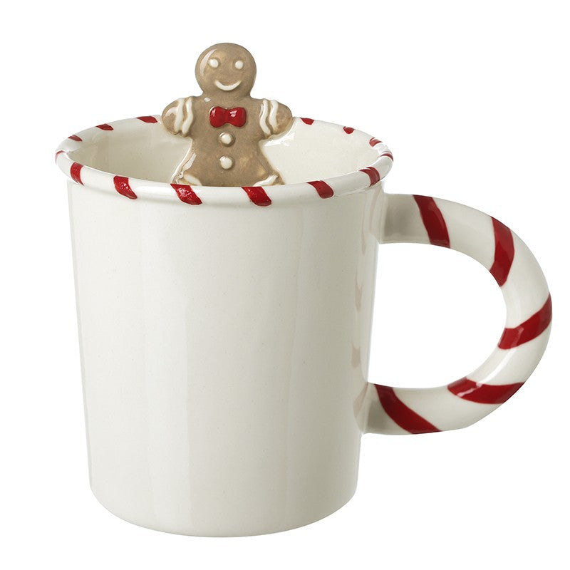 Gingerbread Man Mug 13cm | Annie Mo's